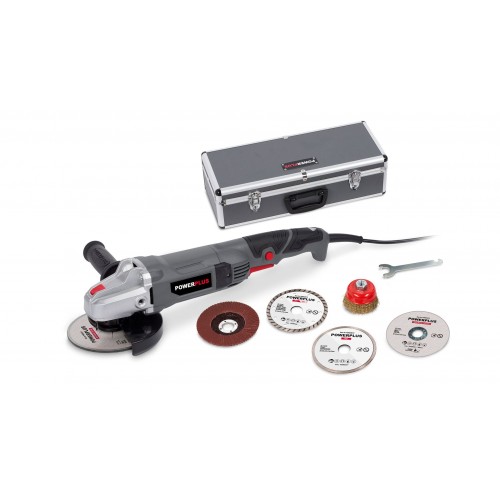 POWESET2 Amoladora angular 900W Ø 125mm - 6 acc.