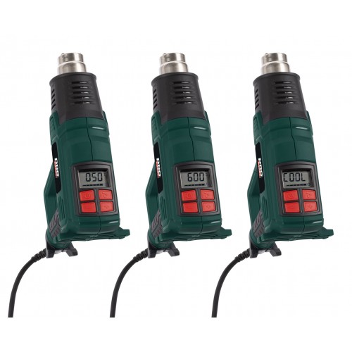 POWP6081 Pistola térmica 2000W - 2 acc.