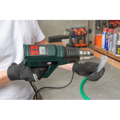 POWP6081 Pistola térmica 2000W - 2 acc.