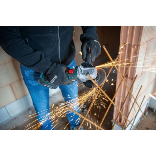 POWPB20200 Amoladora angular sin cepillos 20V Ø 125mm - excl. batería y cargador