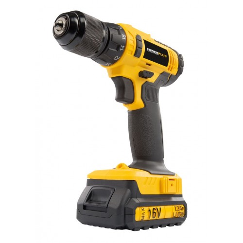 POWX00425 Taladro/atornillador 16v li-ion 2 bat