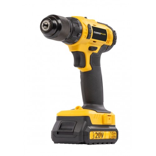 POWX00435 Taladro/atornillador 20v li-ion 2 bat