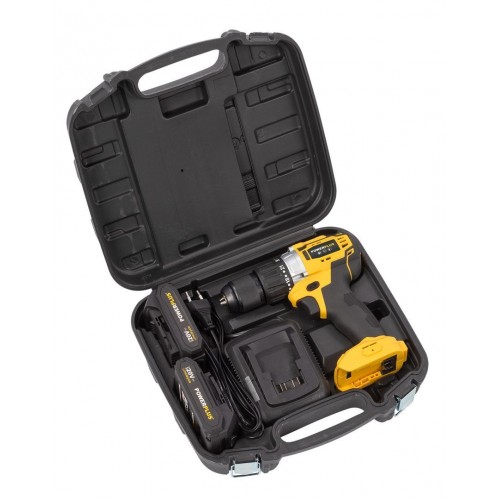 POWX00512 Destornillador - taladradora de impacto sin cepillos 20V 60Nm  - incl. 2 baterías 20V 2.0Ah y cargador