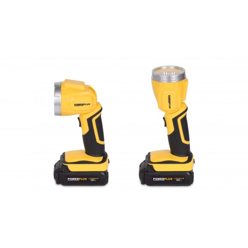 POWX0090LI LES lámpara 18V - incl. batería 18 V 1.5Ah y cargador