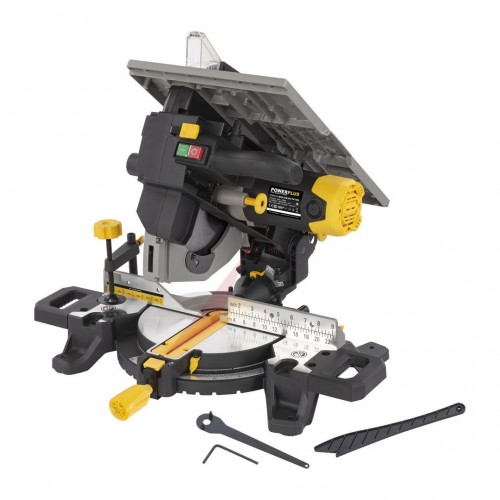 POWX07583 Ingletadora con mesa superior 2000W Ø 254mm - 1 acc.