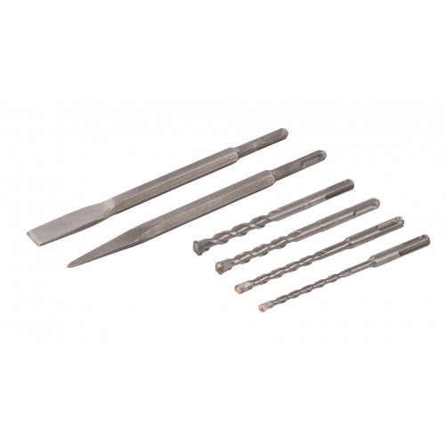 POWX1197 Martillo percutor 1500W - 7 acc.