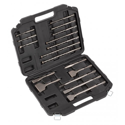 POWX1199 Martillo percutor 1500W - 17 acc.