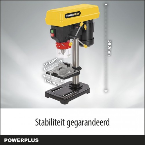 POWX156 Taladro de columna 500W-13mm