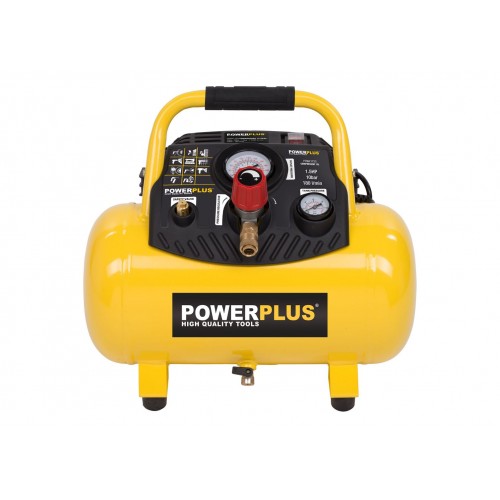 POWX1723 Compresor 1100W - 12L sin aceite