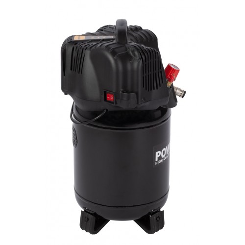 POWX1731 Compresor 1100W 24L +6pcs sin aceite 1,5hp