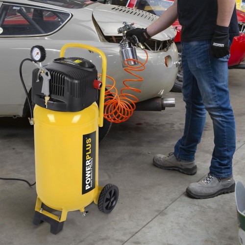 POWX1750 Compresor 1500W - 50L - sin aceite