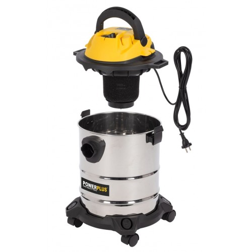 POWX322 Aspirador húmedo/seco 1000W 15L - 3 acc.