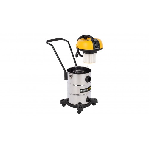 POWX3240 Aspirador húmedo/seco 1200W 30L - 6 acc.