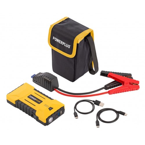 POWX4255 Arrancador de coche  3-in-1 12V 700A/12000mAh