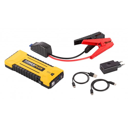 POWX4258 Arrancador de Coche 3-in-1 12V 1200A/16000mAh