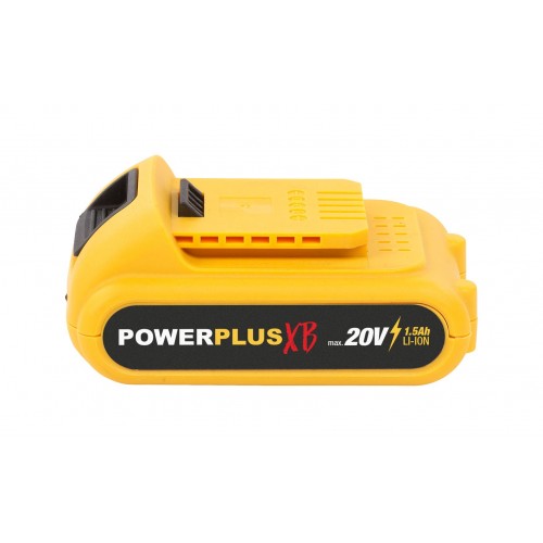 POWXB10070 Destornillador - taladradora de impacto sin cepillos 20V 30Nm - incl. 2 baterías 20V 1.5Ah y cargador- 362 acc.