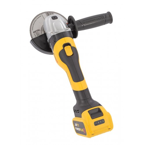 POWXB20050 Amoladora angular sin cepillos 20V Ø 125mm - incl. batería 20V 4.0Ah y cargador