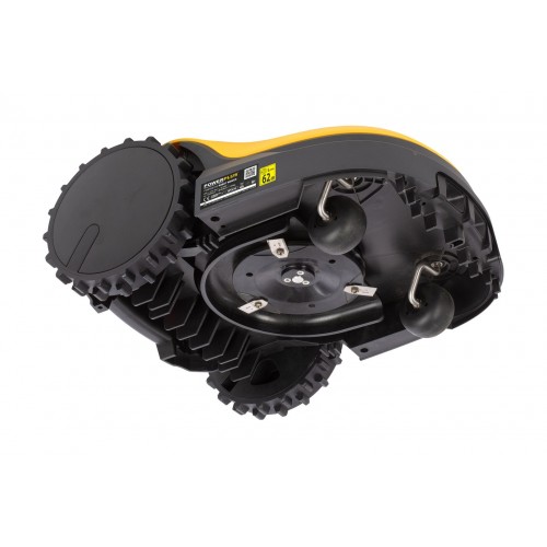 POWXG6310 Robot cortacésped sin cepillos 18V 5.0Ah - hasta 1000m² - funciona con aplicación