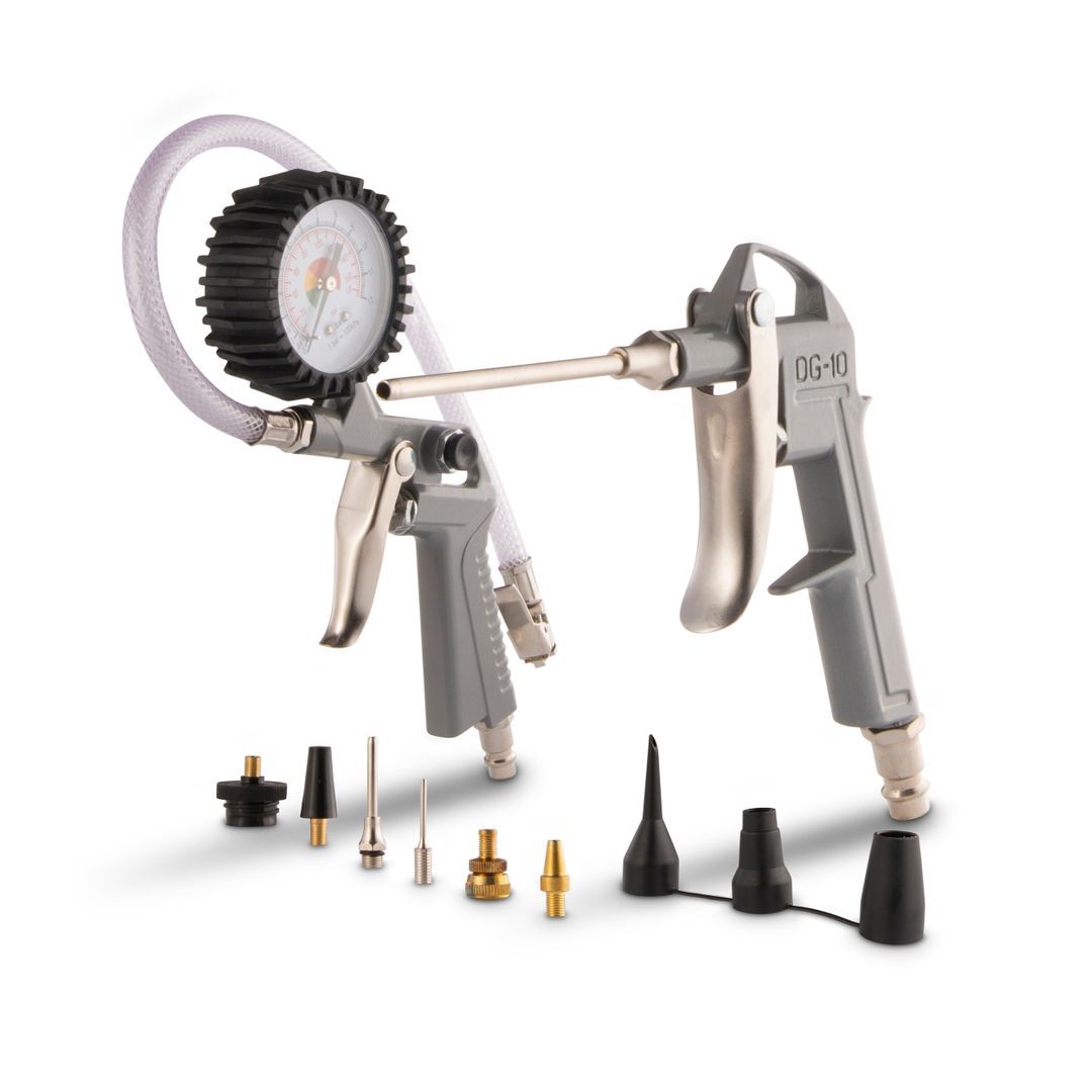 POWAIR0023 Pistola neumática juego 13pcs