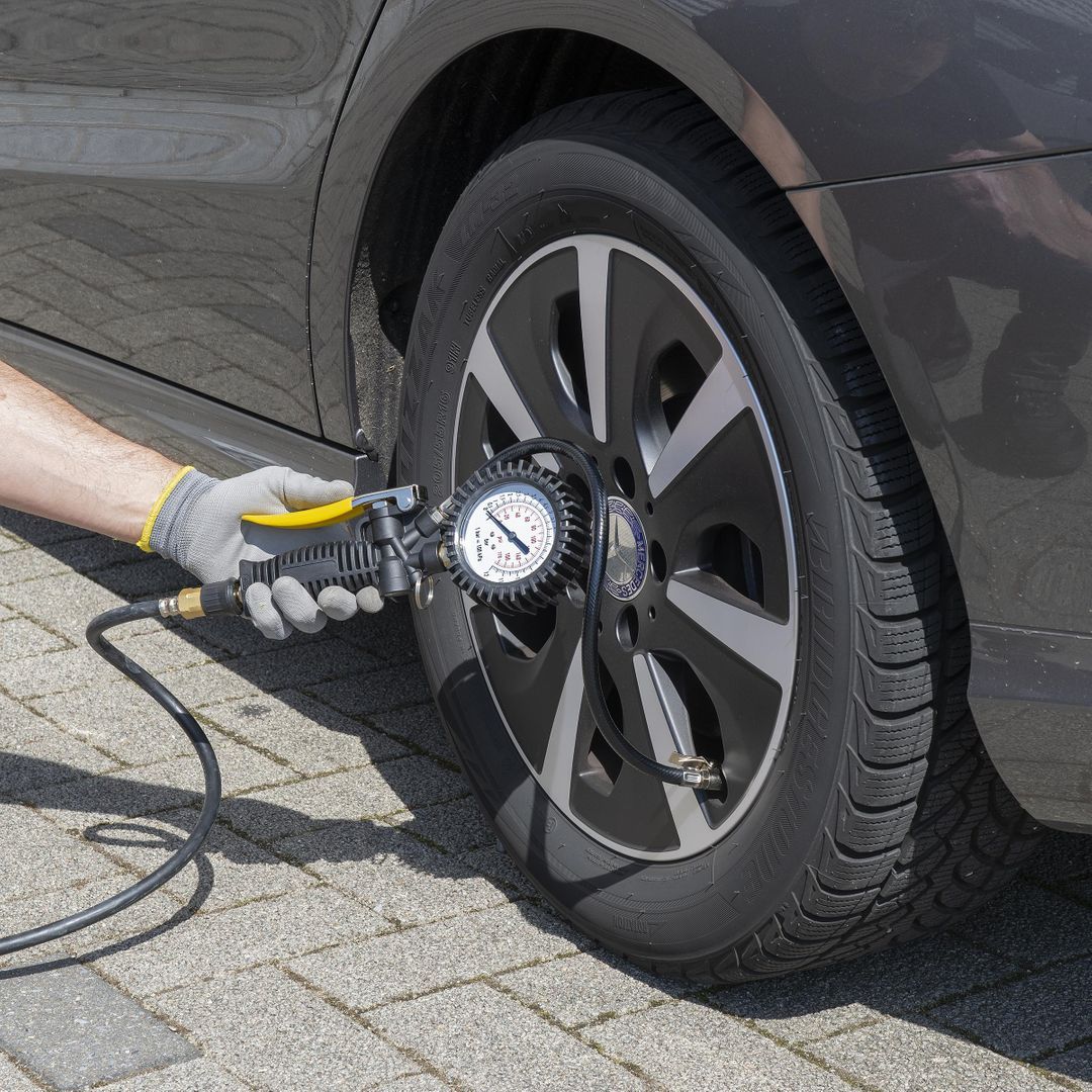 POWAIR0102 Inflador de neumáticos 440mm profesional