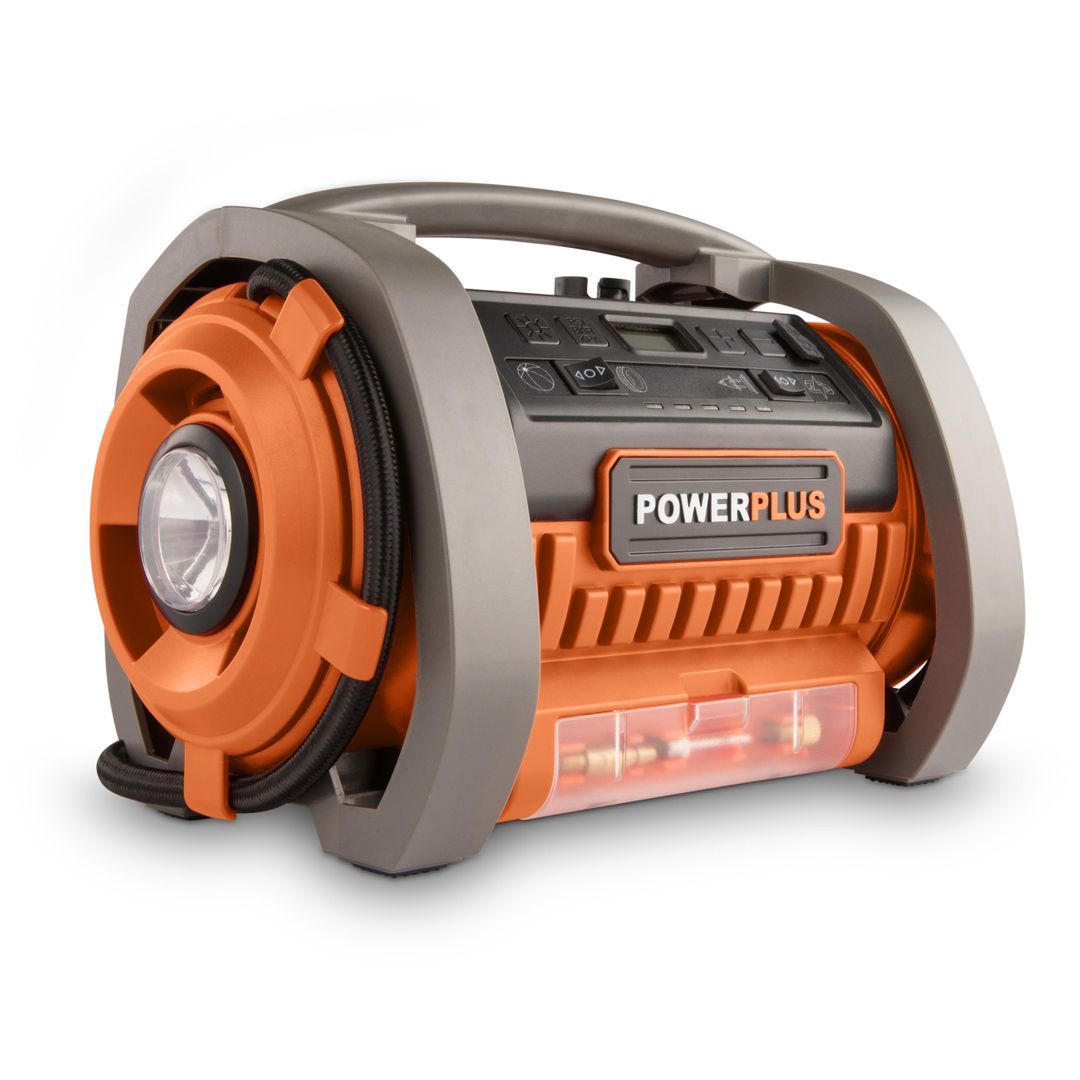 POWDP7030 Inflador-desinflador 20V + 220V (NO BATT.)