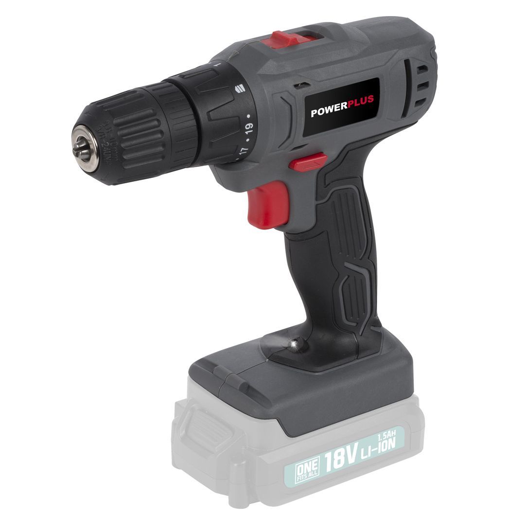 POWEB1510 Taladro/atornillador 18v li-ion (no accu)