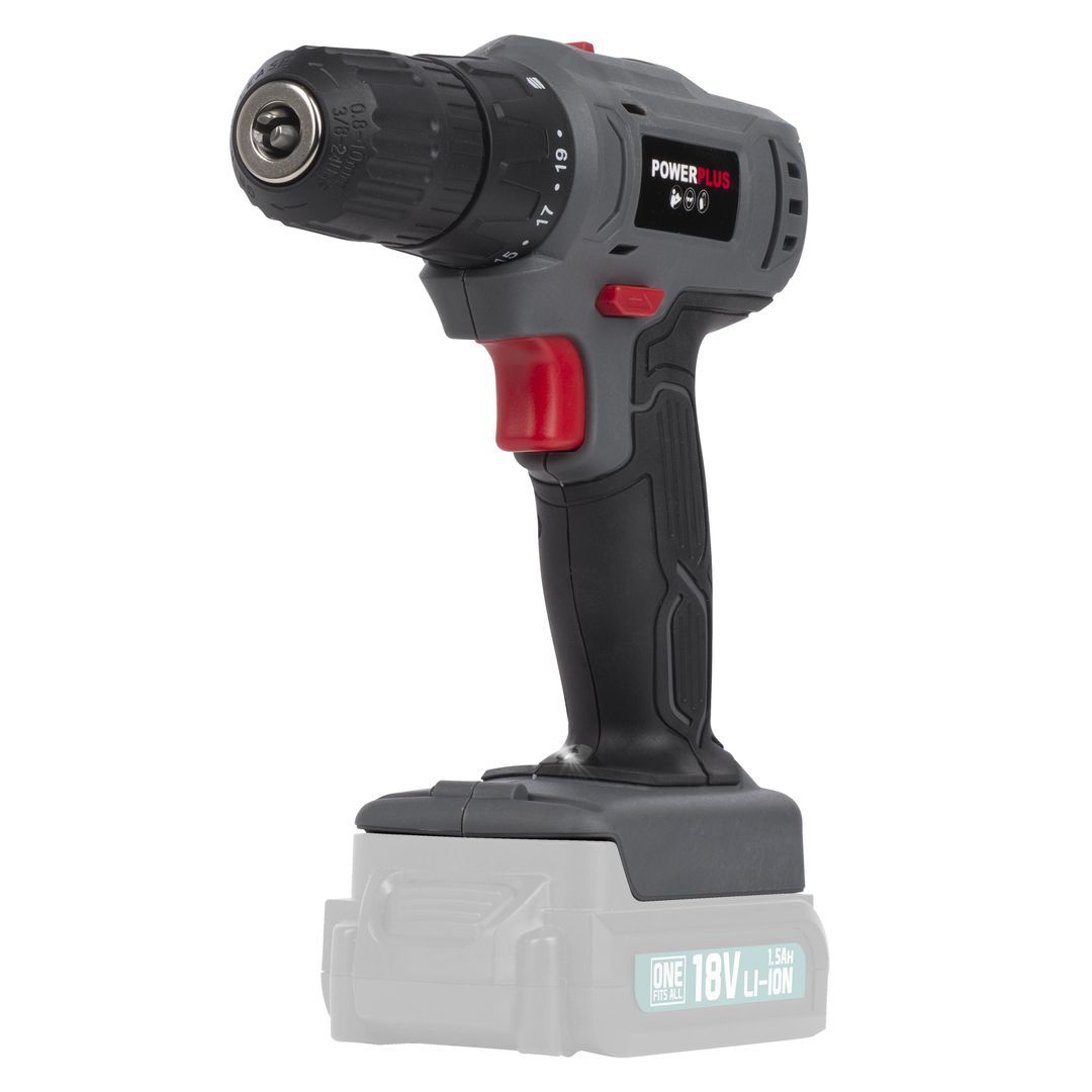 POWEB1510 Taladro/atornillador 18v li-ion (no accu)