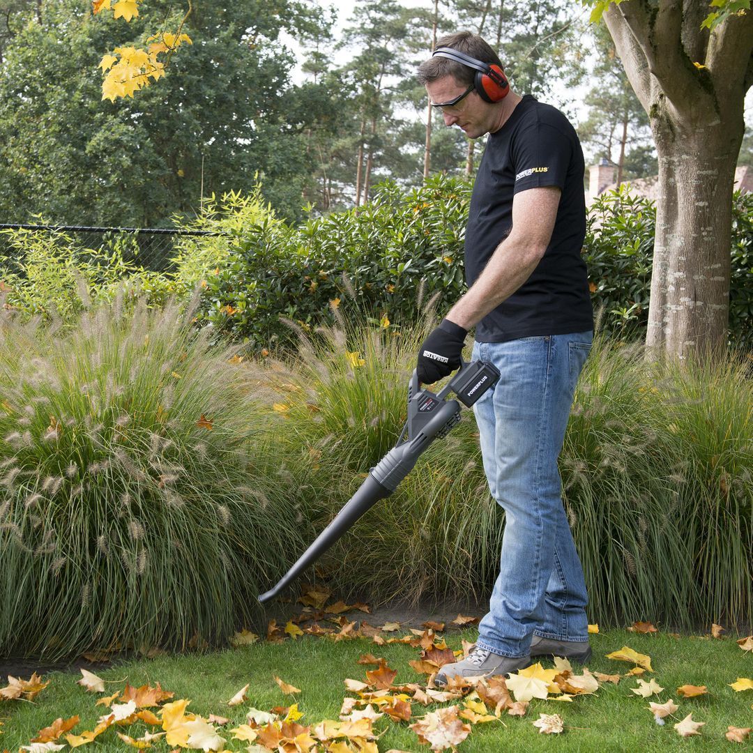 POWEBLBS3 Soplador de hojas 18V - incl. batería 18V 1.5Ah y cargador