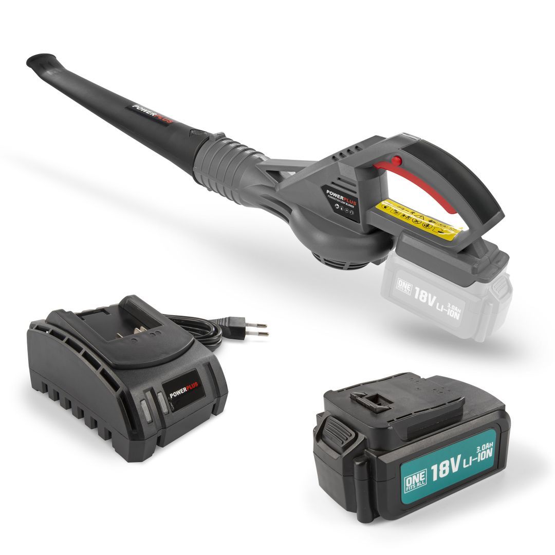 POWEBLBS3 Soplador de hojas 18V - incl. batería 18V 1.5Ah y cargador