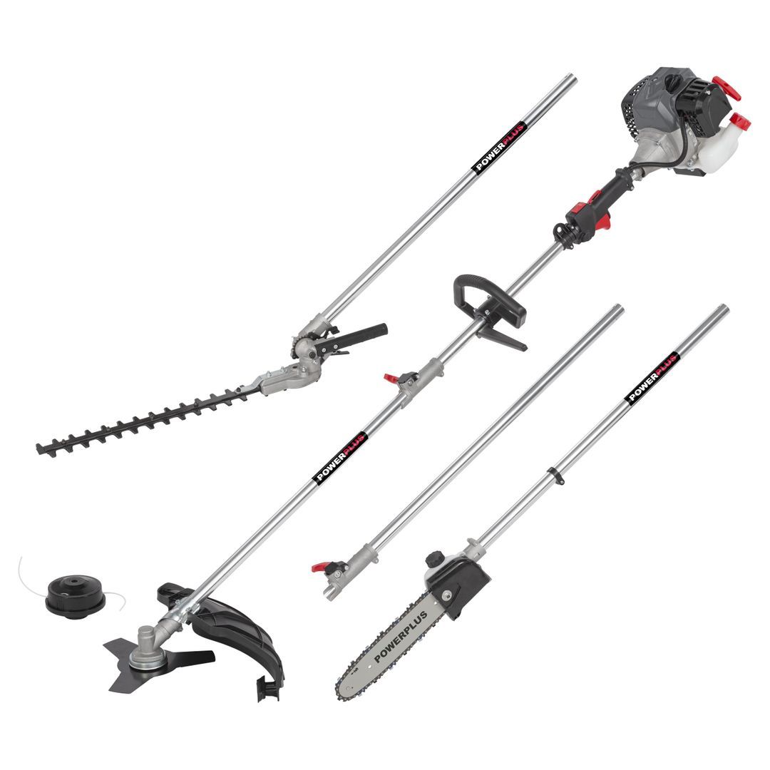 POWEG8050 Multiherramienta de jardín  4-en-1 42.7cc - 3 acc.