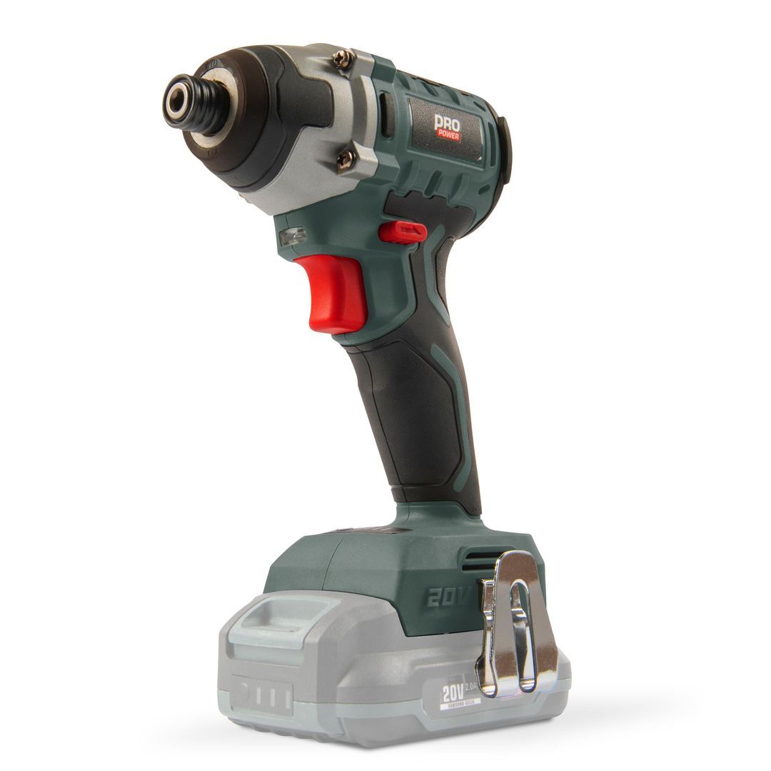 POWPB10500 Atornillador de impacto sin cepillos 20V - excl. batería y cargador