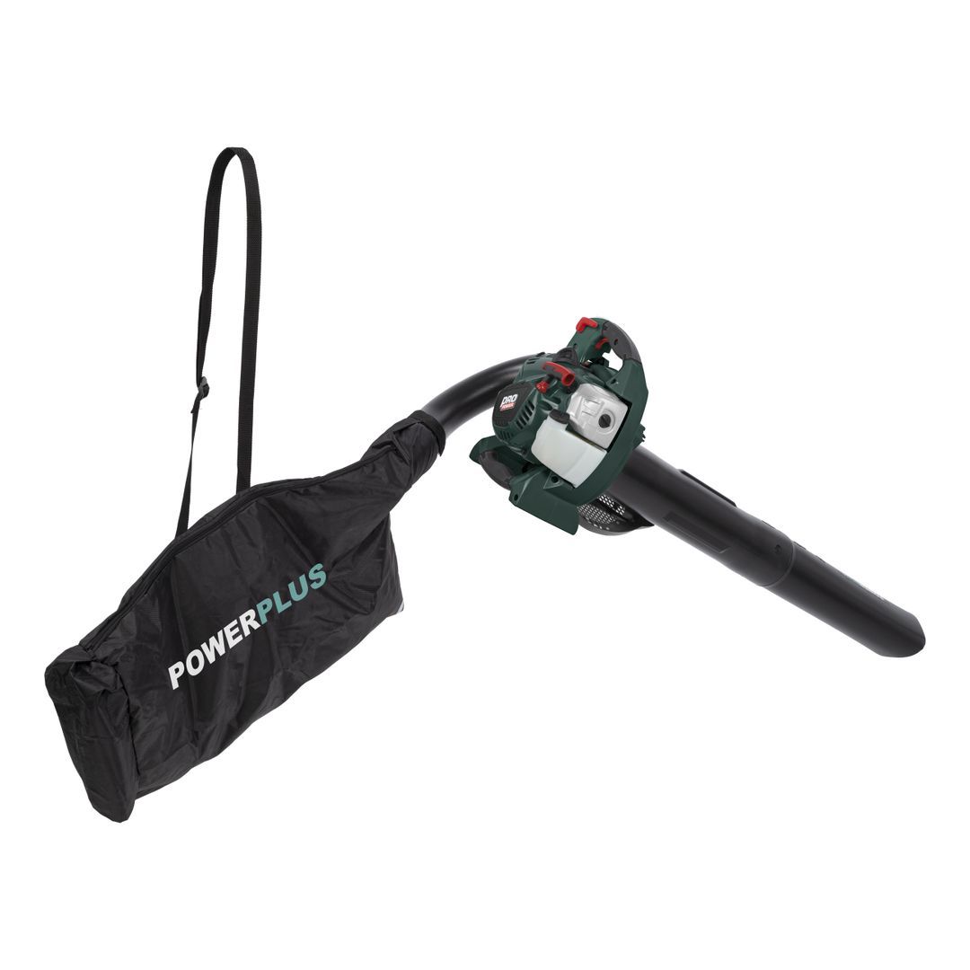 POWPG60140 Aspirador/soplador de hojas 27.6cc