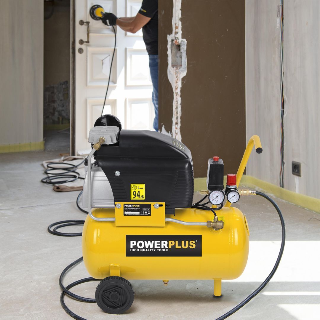 POWX1735 Compresor lubricado 1500W 24L