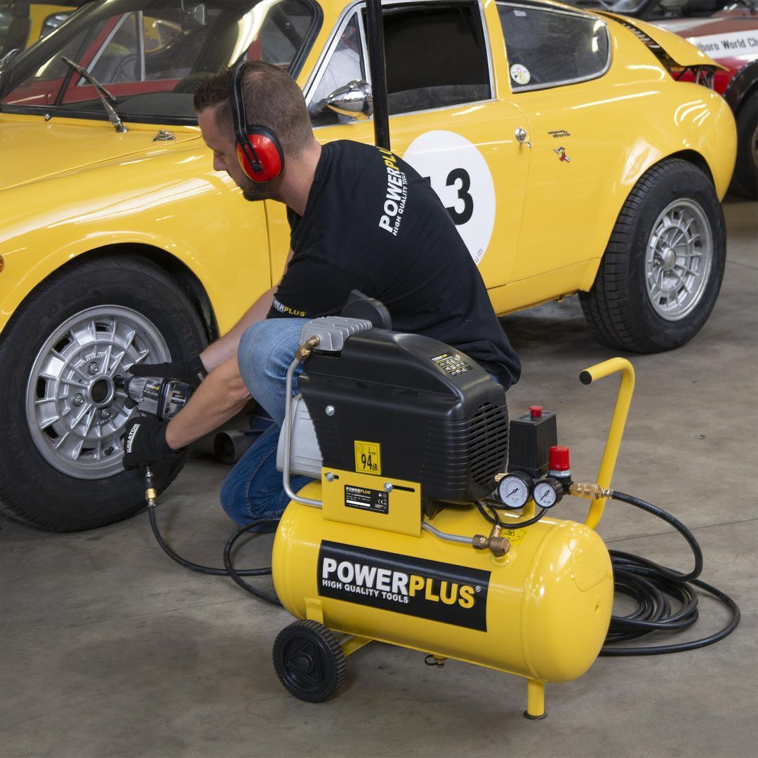 POWX1760 Compresor lubricado 1500W - 50L