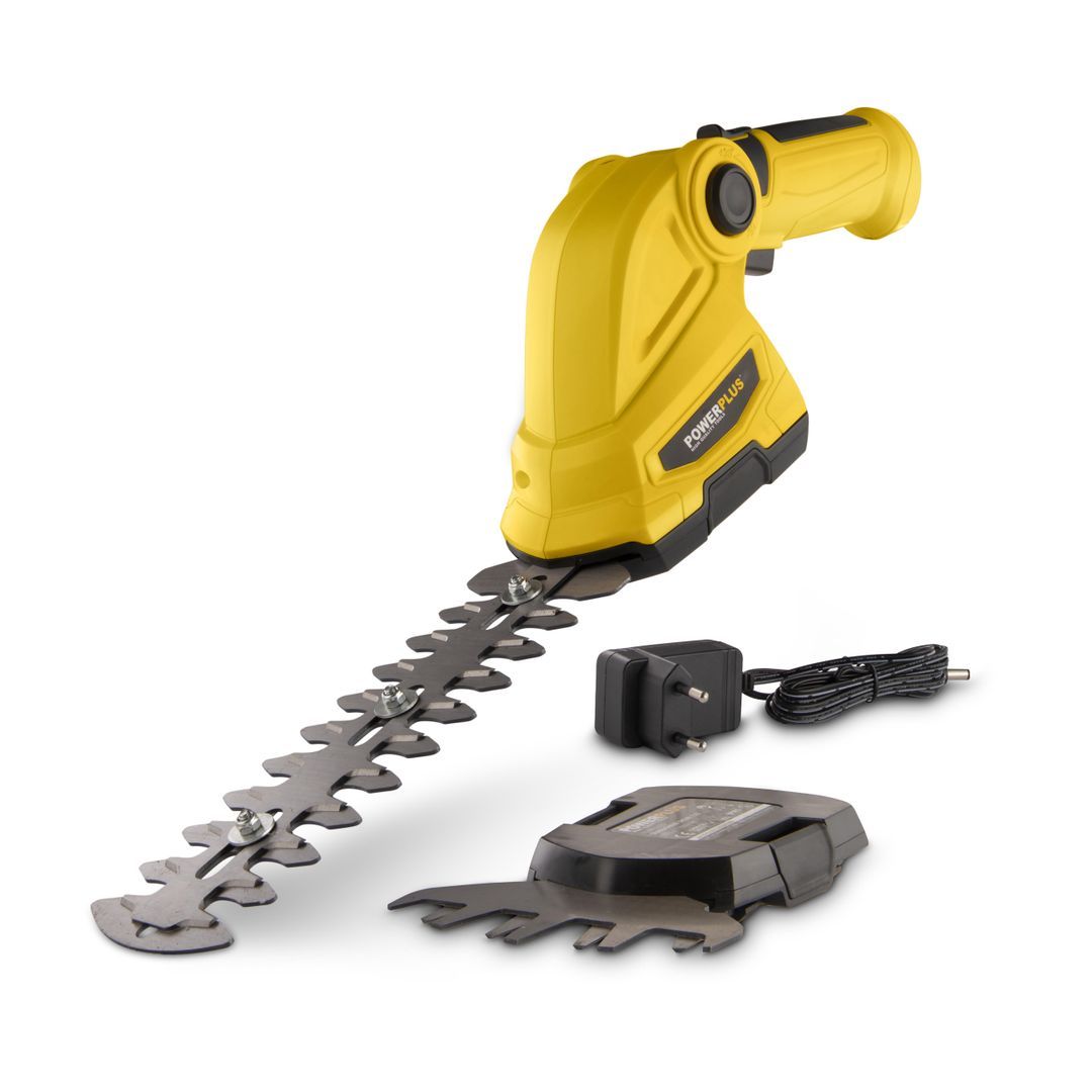 POWXG2033 Cortabordes/recortasetos 7.2V - incl. batería 7.2V 1.5Ah y cargador