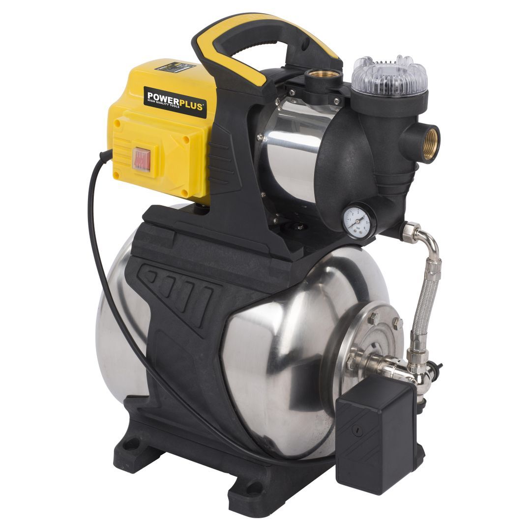 POWXG9576 Bomba de pressión 1200w 19l inox casa