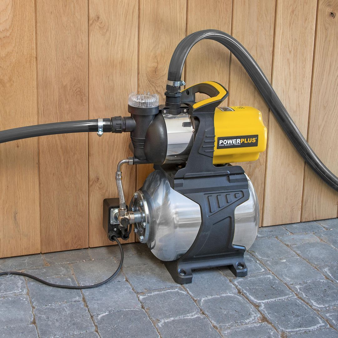 POWXG9576 Bomba de pressión 1200w 19l inox casa