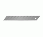 KRT000402 Hojas recambios cuchillas troceables rectas  18mm 10pcs