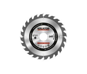 KRT020410 Hoja de sierra circular Ø 165x30x2,0mm 24T