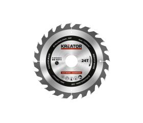 KRT020414 Hoja de sierra circular Ø 185x30x2,2mm 24T