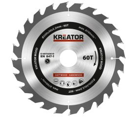 KRT020416 Hoja de sierra circular Ø 190x30x2,2mm 24T