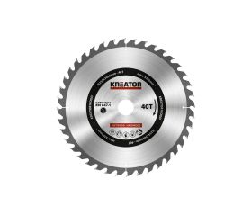 KRT020427 Hoja de sierra circular Ø 254x30x3,0mm 40T