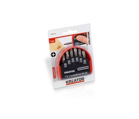 KRT064150 Puntas de destornillador CR-V PZ 7pcs