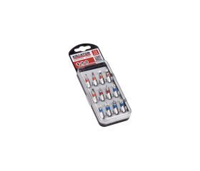 KRT064351 Puntas de destornillador CR-V 12pzs sl/ph/pz