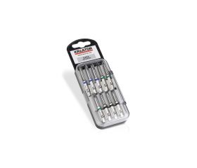 KRT064500 Puntas de destornillador CR-V PZ/PH/SL 9pzs