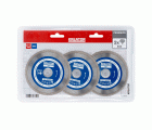 KRT080200 Disco de diamante eco Ø115mm 3mm mojado 3pz