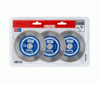 KRT080201 Disco de diamante eco Ø125mm mojado 3pz