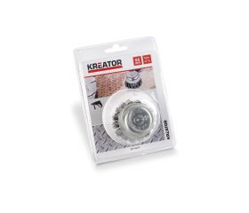 KRT150107 Cepillo abrasivo Ø 65mm de acero trenzado