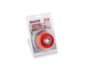 KRT150201 Cepillo metal m14 Ø 100mm acero