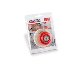 KRT150202 Cepillo metal m14 Ø 75mm cobrizo